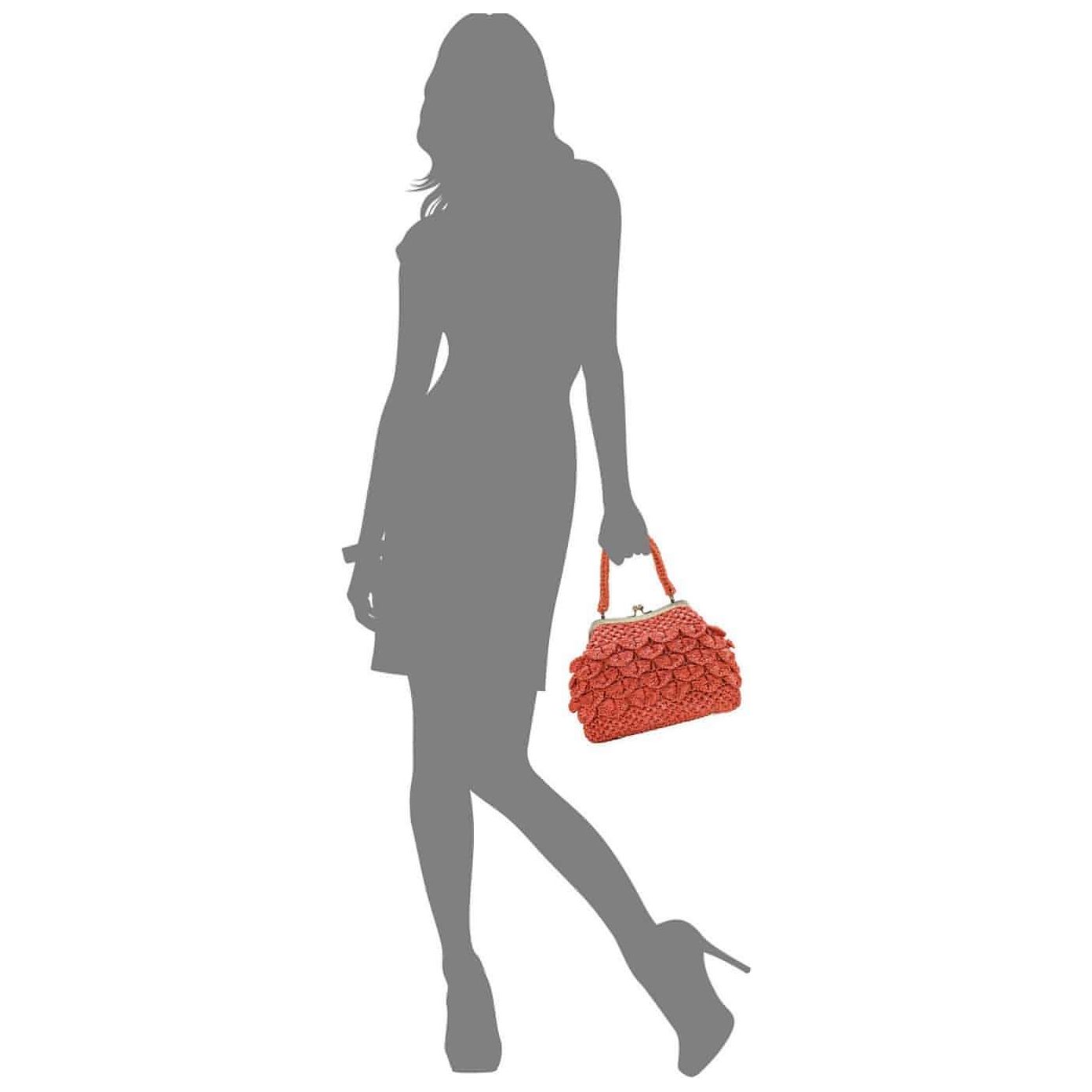 Patricia Nash Laureana Scalloped Raffia Satchel - Brandat Outlet, Women's Handbags Outlet ,Handbags Online Outlet | Brands Outlet | Brandat Outlet | Designer Handbags Online |