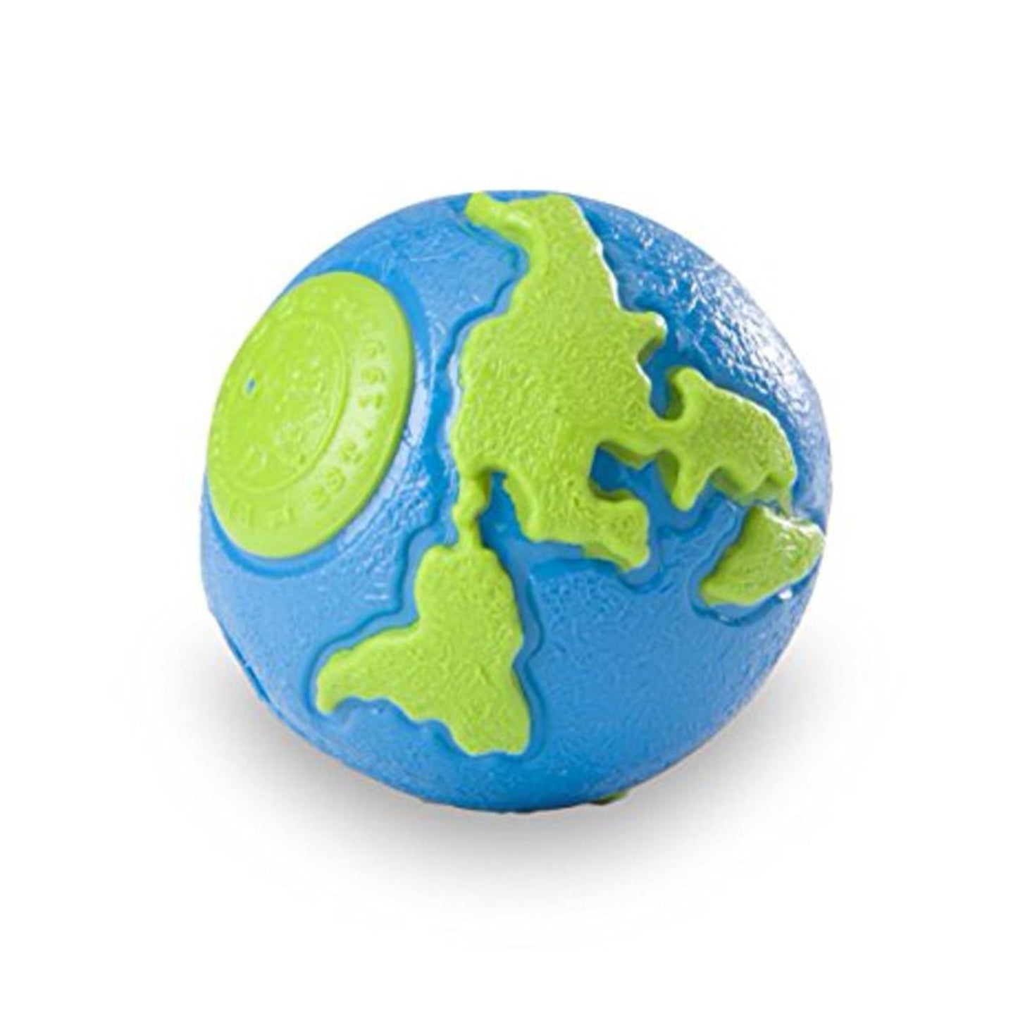 Petstages Planet Dog Orbee-Tuff Planet Ball Dog Toy/Green, Blue/Green, Small