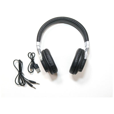 Polaroid Ultra Comfort Black Wireless Headphones Foldable / Adjustable/ Black