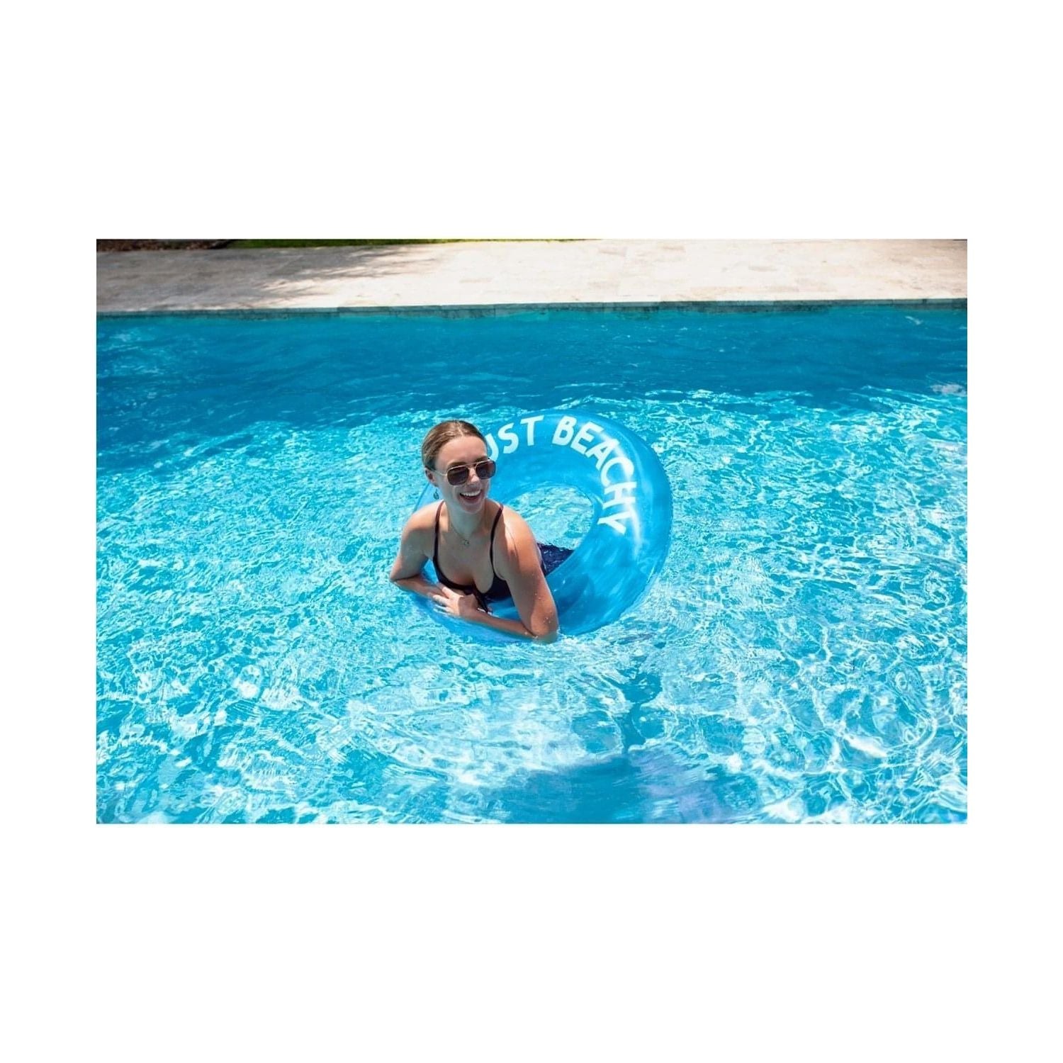 PoolCandy Pool Tube 36" - Candygrams - Blue Raspberry - Just Beachy - Brandat Outlet