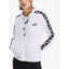 Puma Womens Amplified Logo Track Jacket, White, Size: L