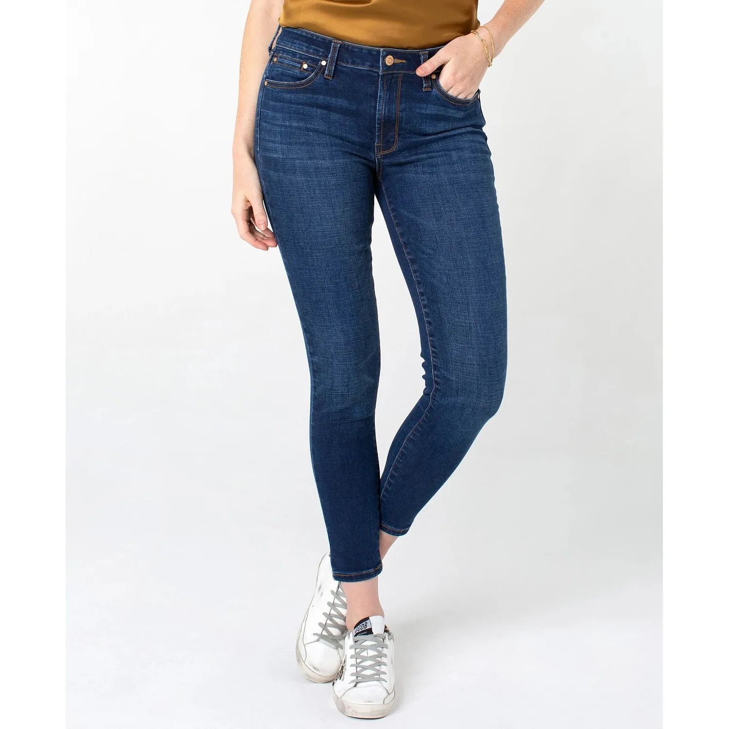 RACHEL-RACHEL Womens Mid Rise Skinny Jeans, Blue, Size: 6 - Brandat Outlet