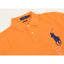 Polo Ralph Lauren-Ralph Lauren Polo Shirt for Men - custom Slim Fit Solid Big Pony Short Sleeve Polo (Orange) - Brandat Outlet