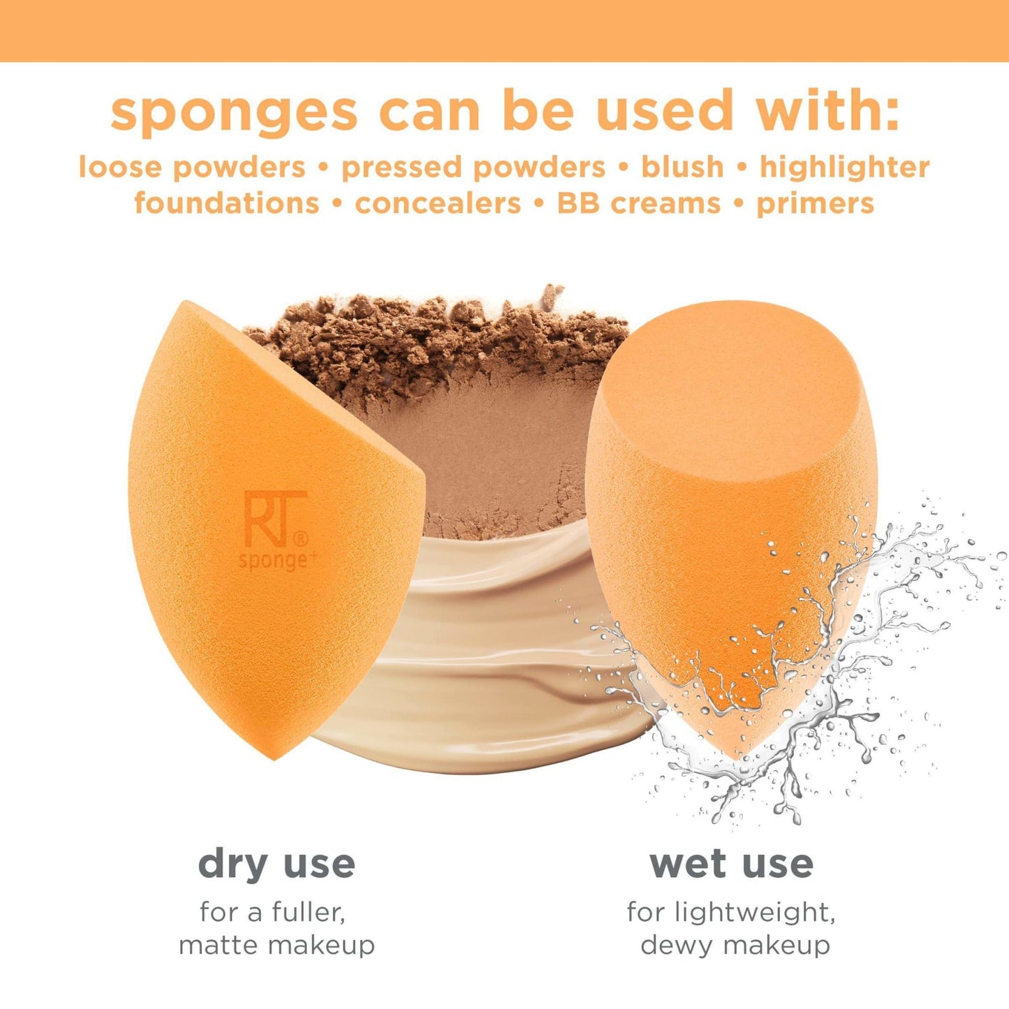 REAL TECHNIQUES-Real Techniques Miracle Complexion Sponge - Brandat Outlet