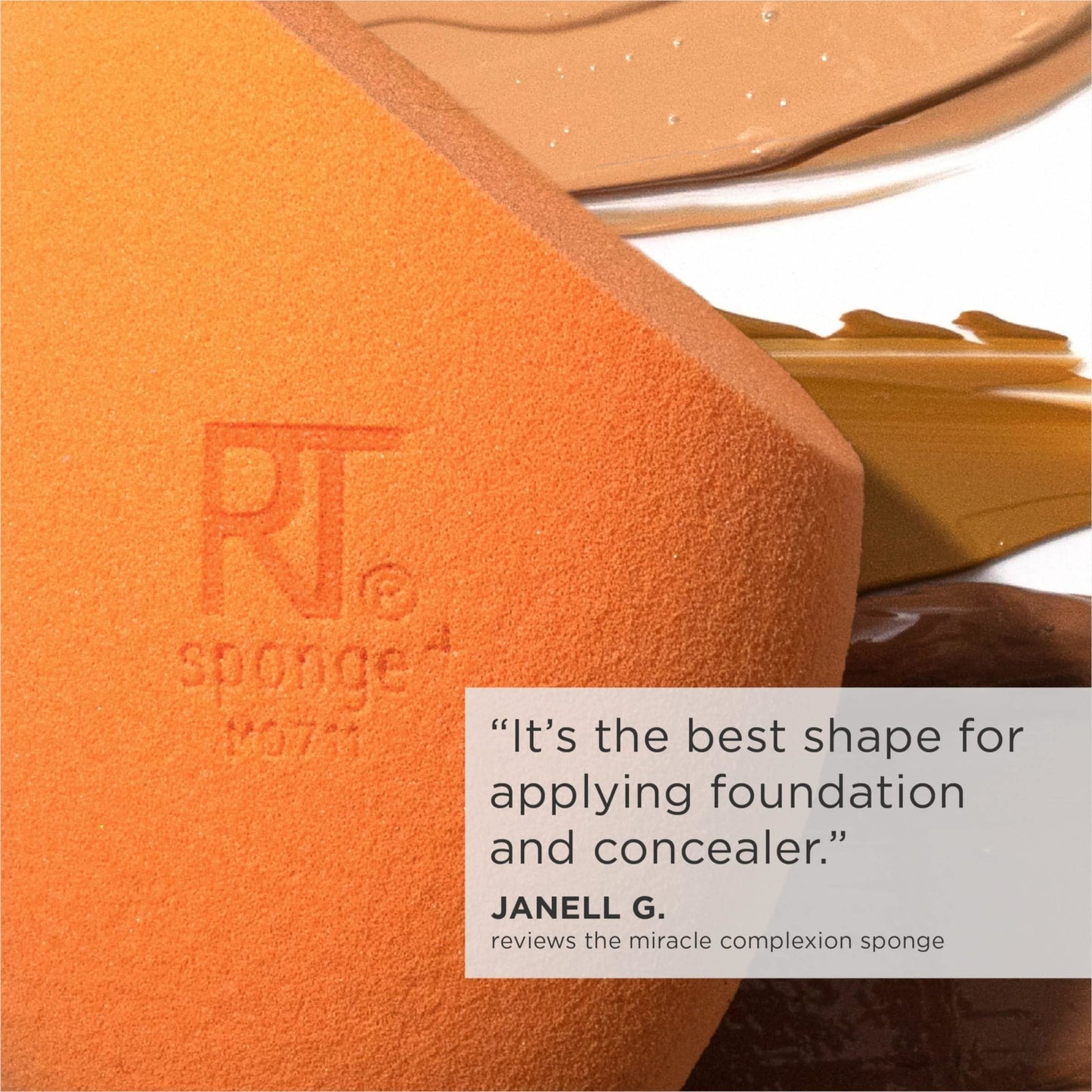 REAL TECHNIQUES-Real Techniques Miracle Complexion Sponge - Brandat Outlet
