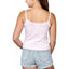 Rebellious One-Rebellious One Juniors Tie-Dye Cotton Tank Top, Pink, Size: M - Brandat Outlet