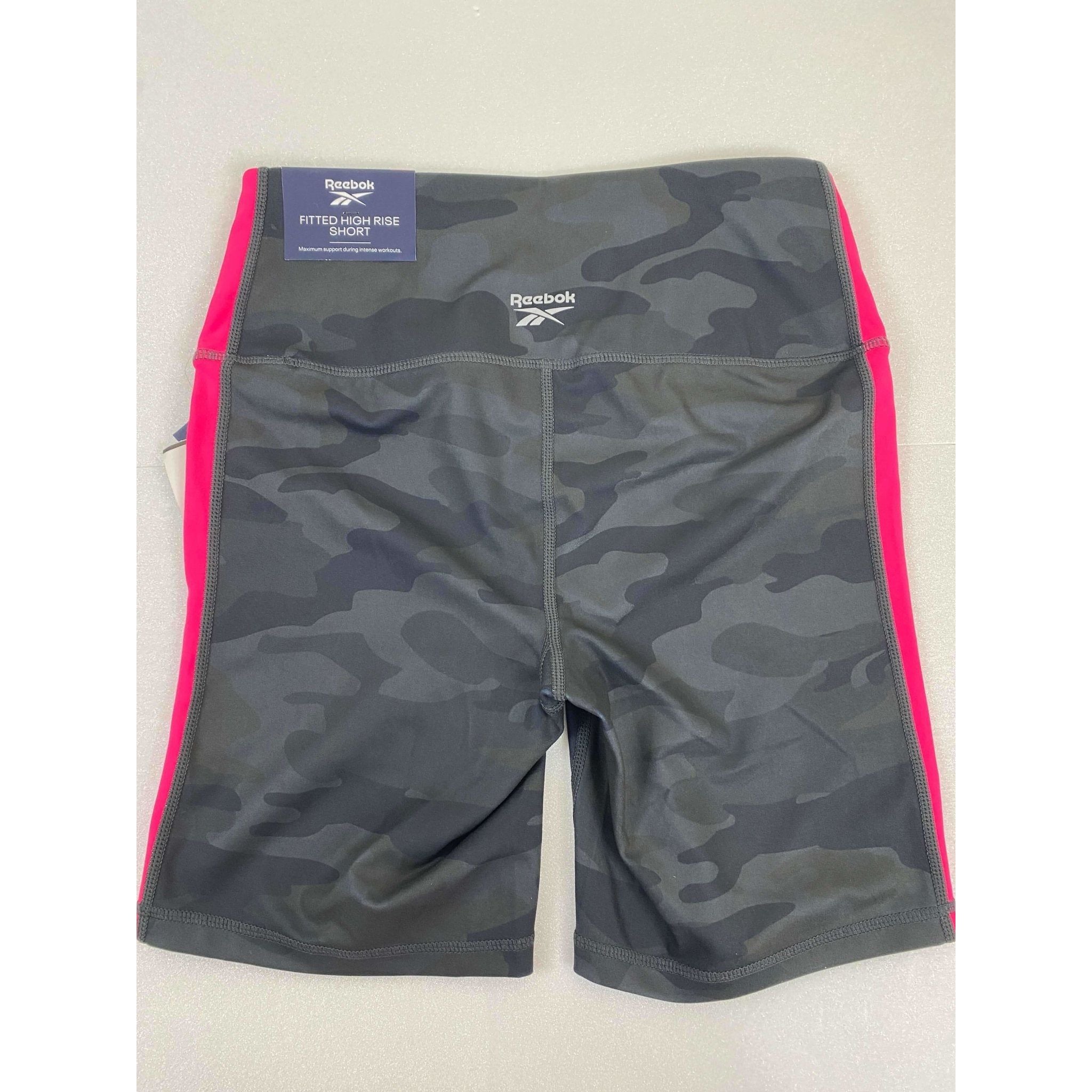 Reebok high hot sale rise shorts