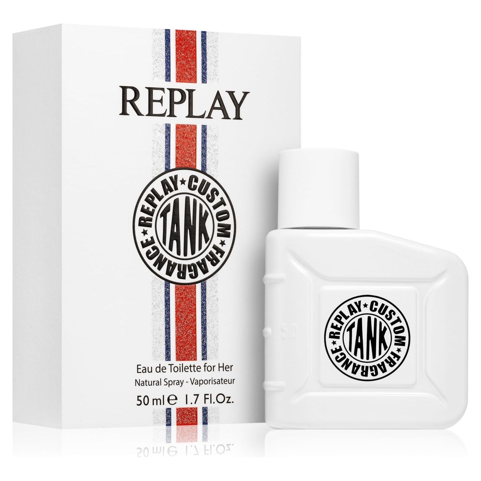 REPLAY-Replay Custom Tank For Her EDT 50ml - Brandat Outlet