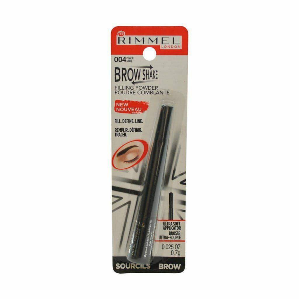 Rimmel Brow Shake Filling Powder, 004 Black - Brandat Outlet, Women's Handbags Outlet ,Handbags Online Outlet | Brands Outlet | Brandat Outlet | Designer Handbags Online |