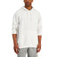 Russell Athletic Mens Fleece Hoodie Sweatshirt, White, Size: 2XL