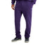 Russell Athletic Mens Open Bottom Fleece Pants, Purple