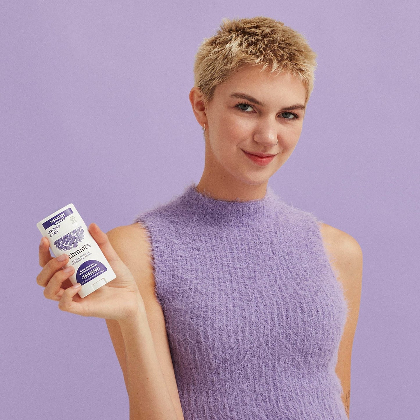 Schmidt's Lavender + Sage Natural Deodorant Stick, 80ml