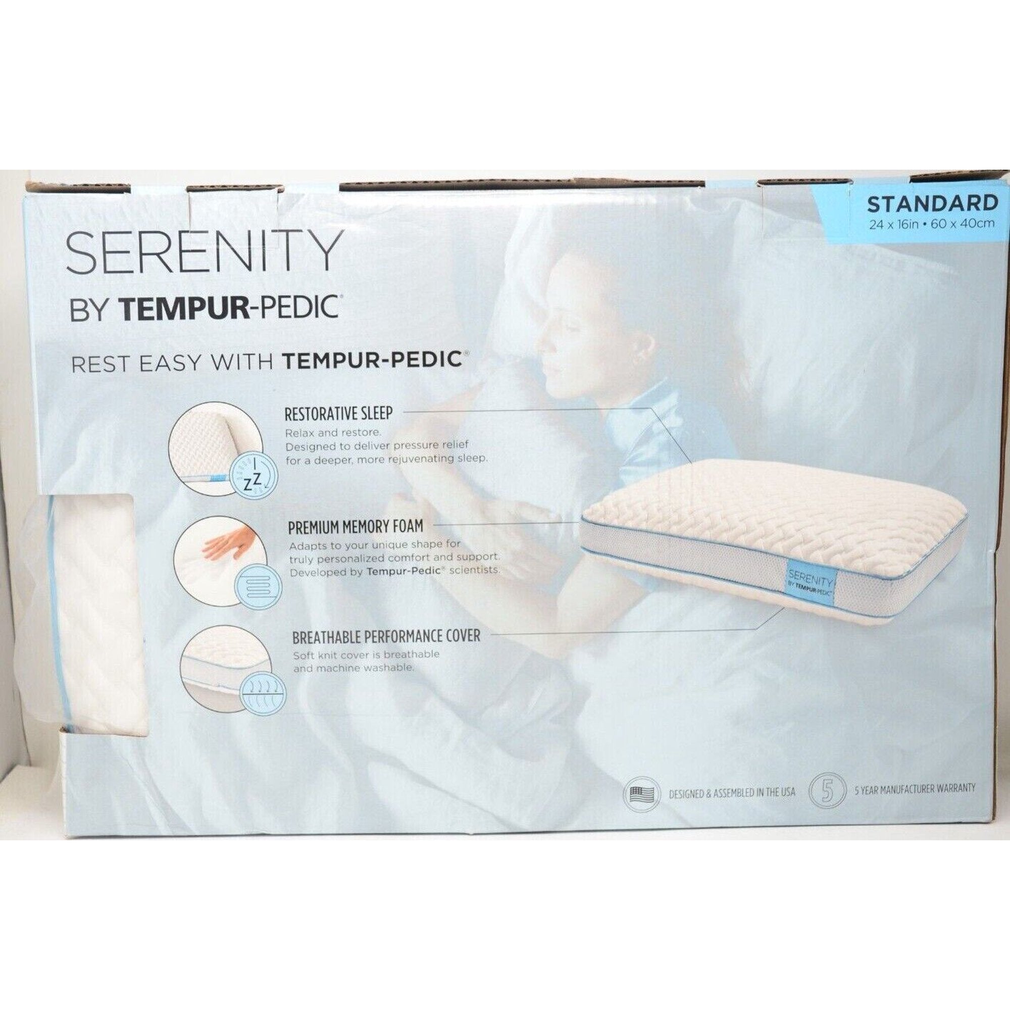 Tempurpedic hot sale pillow serenity