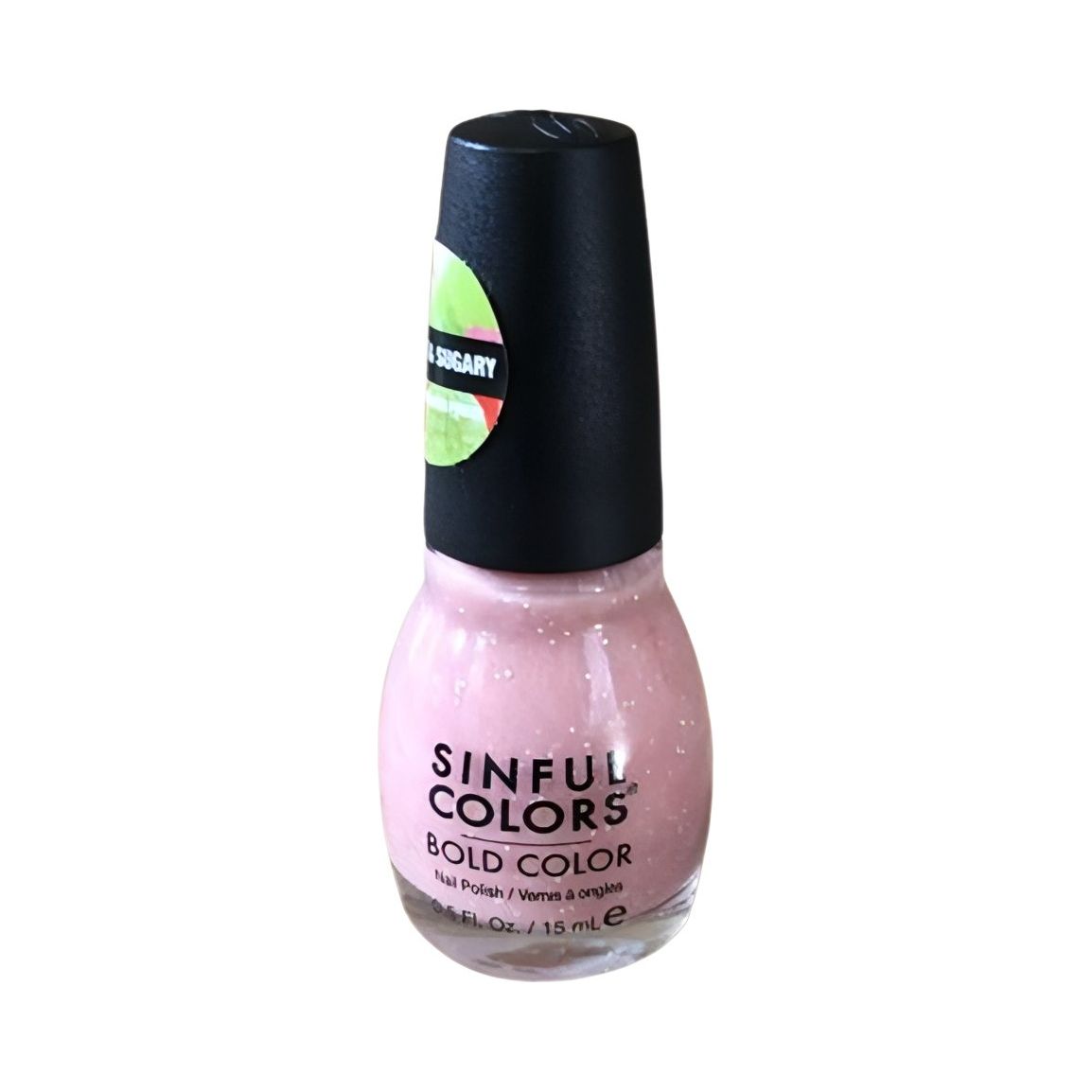 Sinful Colors Bold Color Nail Polish Sugar-Coated 3040 Watermelon Obsessed ( 0.5 fl oz )