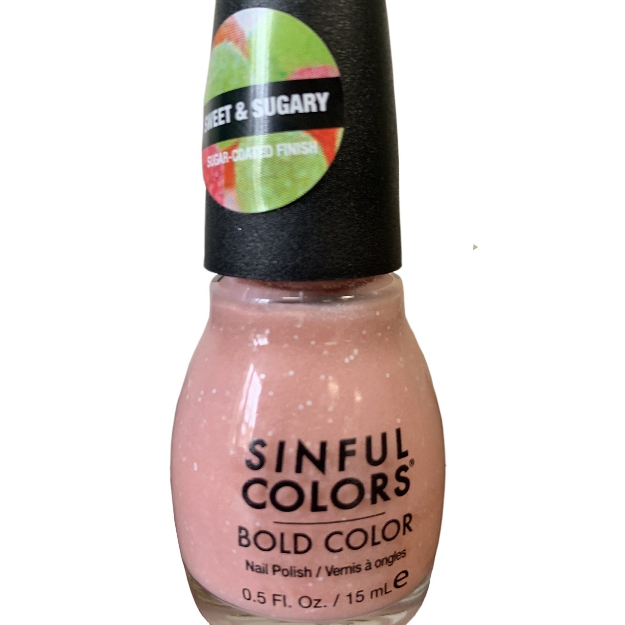 Sinful Colors Bold Color Nail Polish Sugar-Coated 3040 Watermelon Obsessed ( 0.5 fl oz )