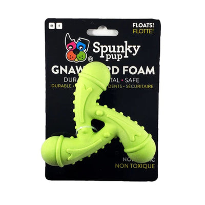 Spunky pup Gnaw Guard Star Dog Toy Dental Texture for Teeth and Gums Indoor Outdoor Non-Toxic Fetch Toy Waterproof Floats Dishwasher Safe Toys for Small to Medium Breeds