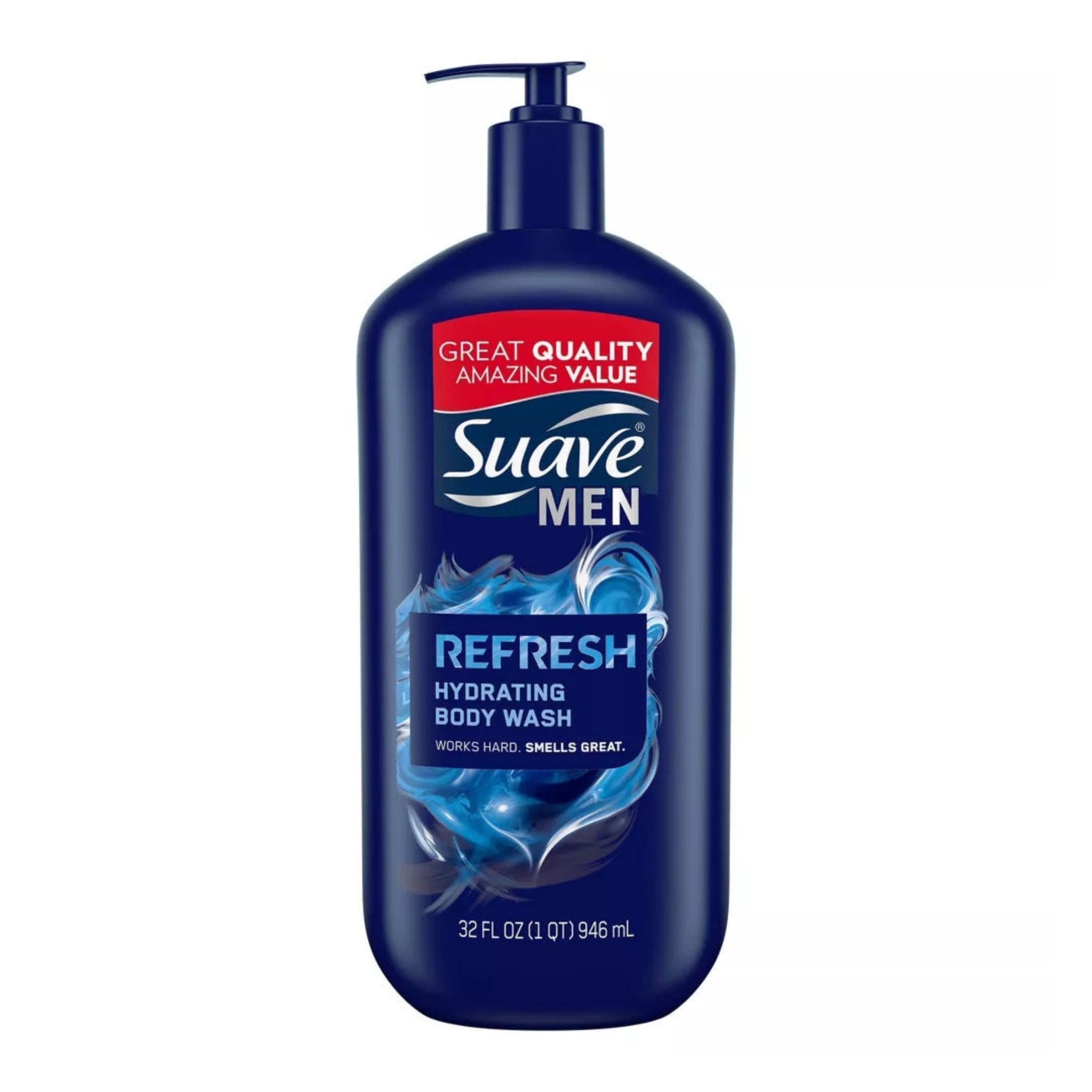 Suave body deals wash for men