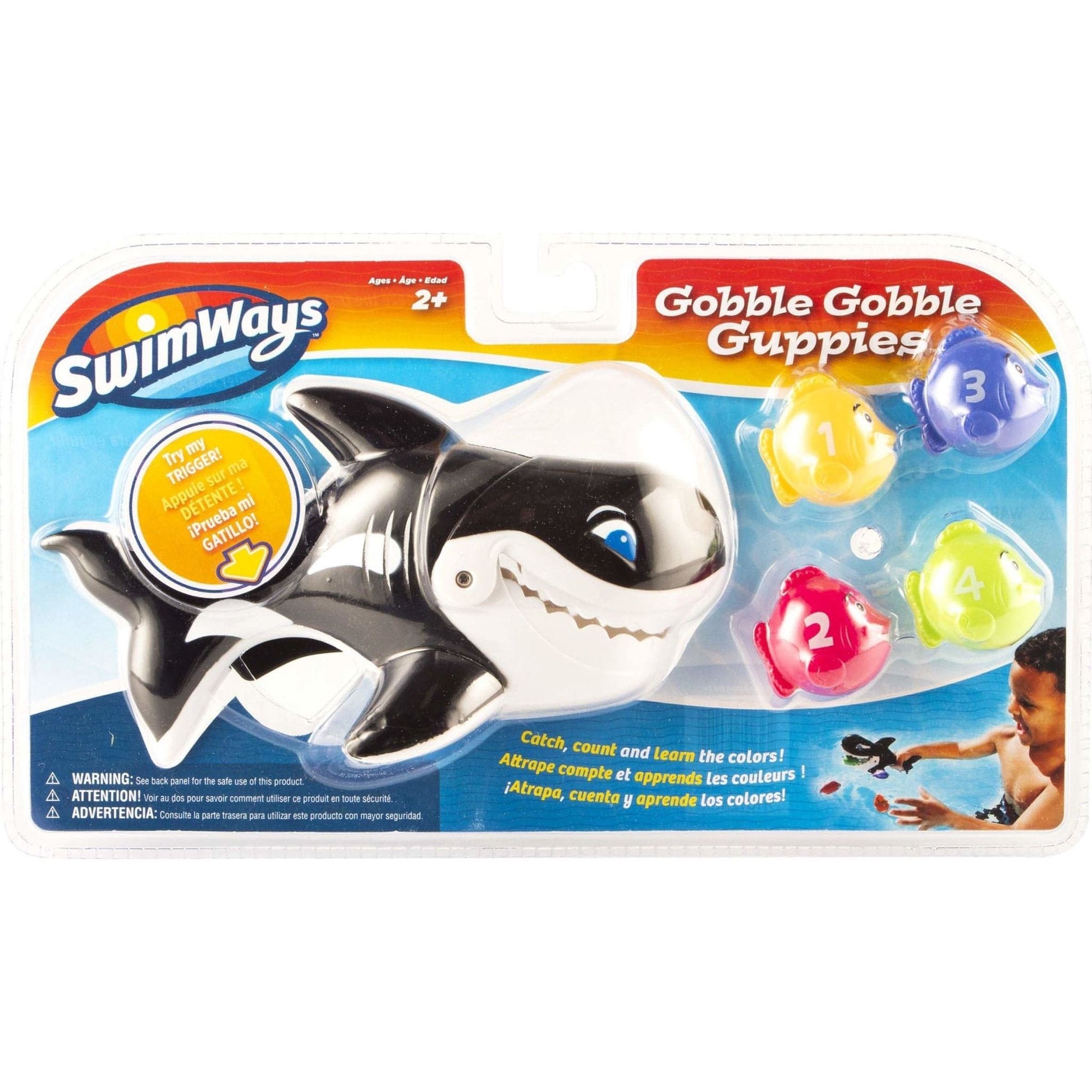 SwimWays Gobble Gobble Guppies - Brandat Outlet