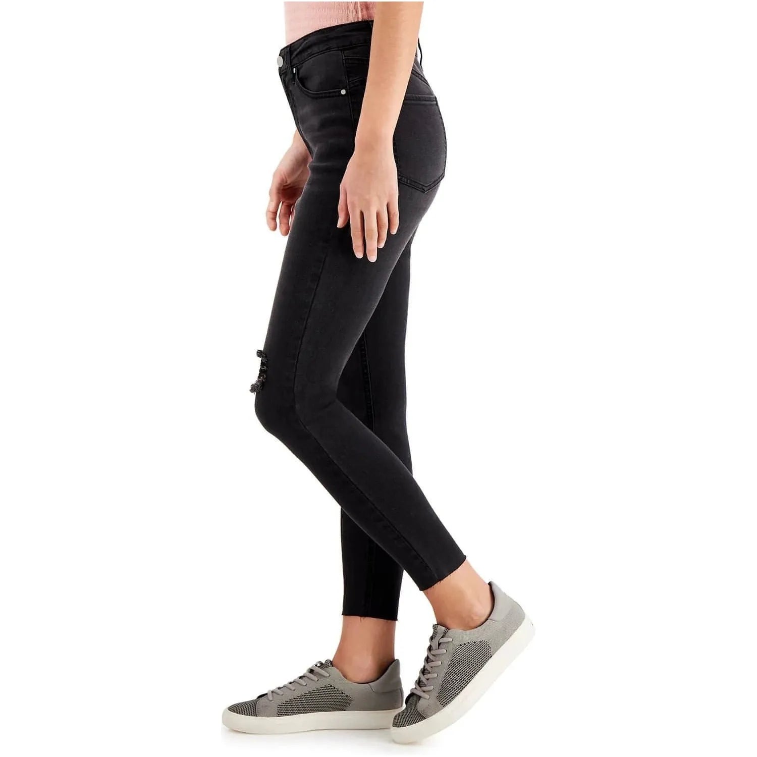 Tinseltown High Rise Skinny Jeans, Black, Size: 11 - Brandat Outlet