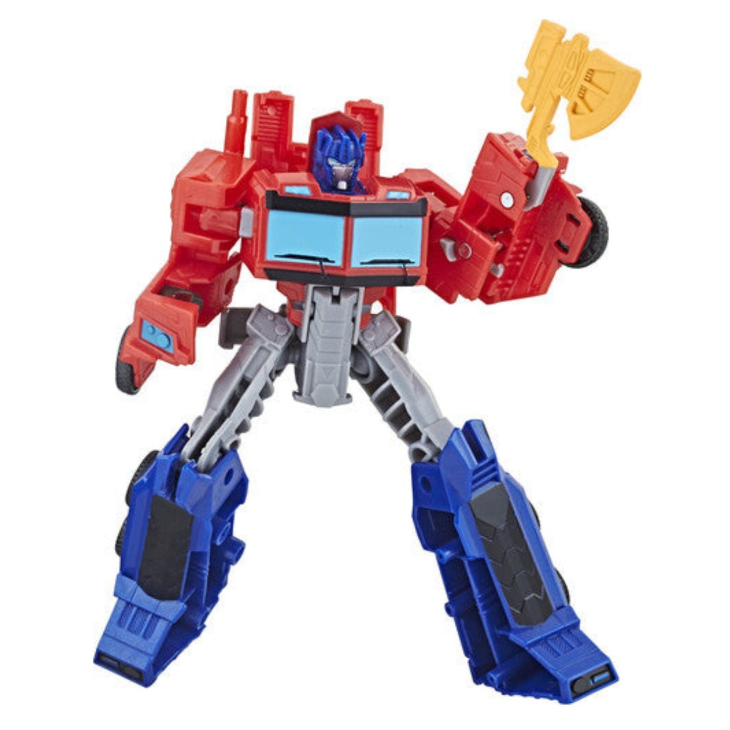Transformers-Transformers Cyberverse Warrior Class Optimus Prime - Brandat Outlet