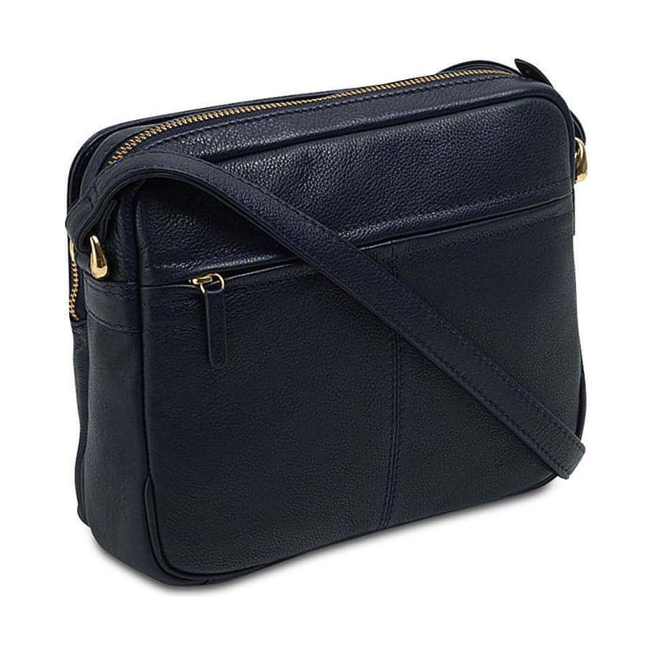 Tula England Medium Organizer Leather Crossbody(Dark Azure/Gold) - Brandat Outlet, Women's Handbags Outlet ,Handbags Online Outlet | Brands Outlet | Brandat Outlet | Designer Handbags Online |