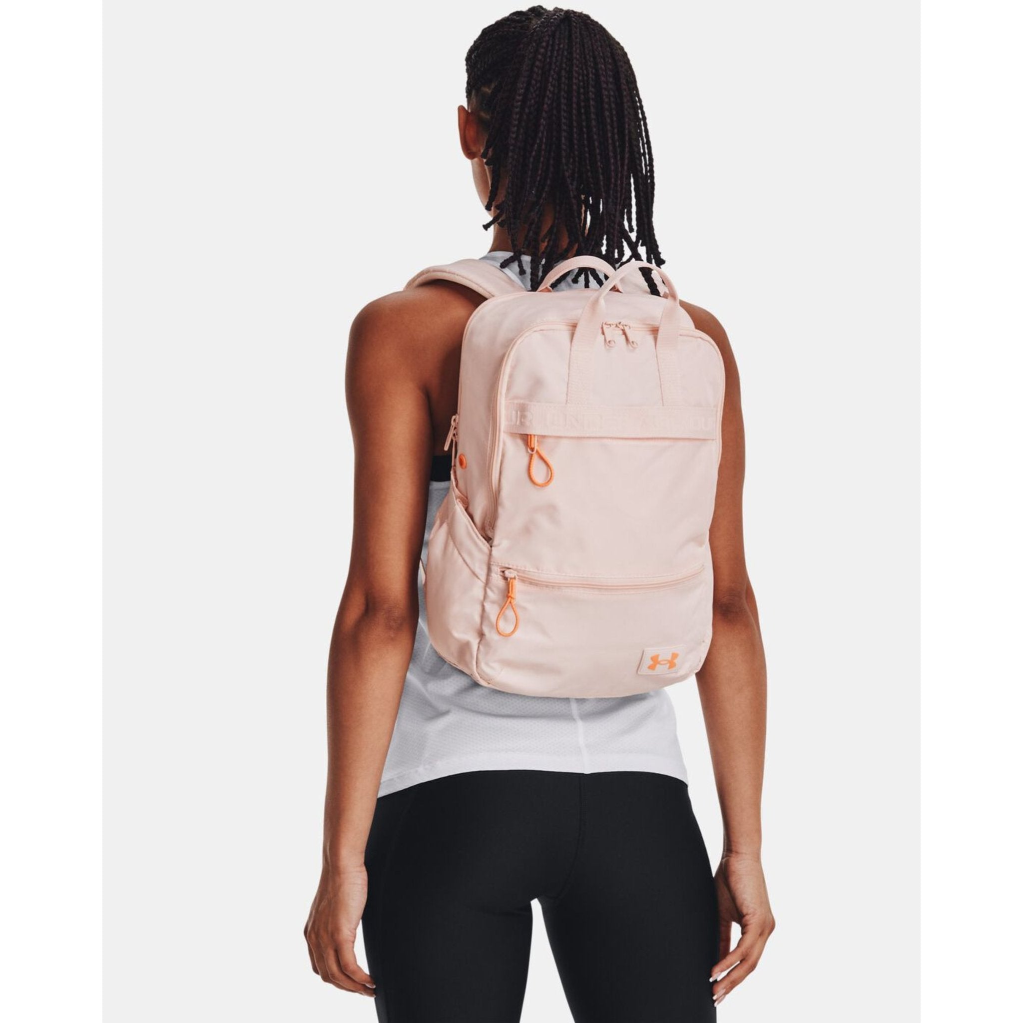 Orange pink outlet backpack