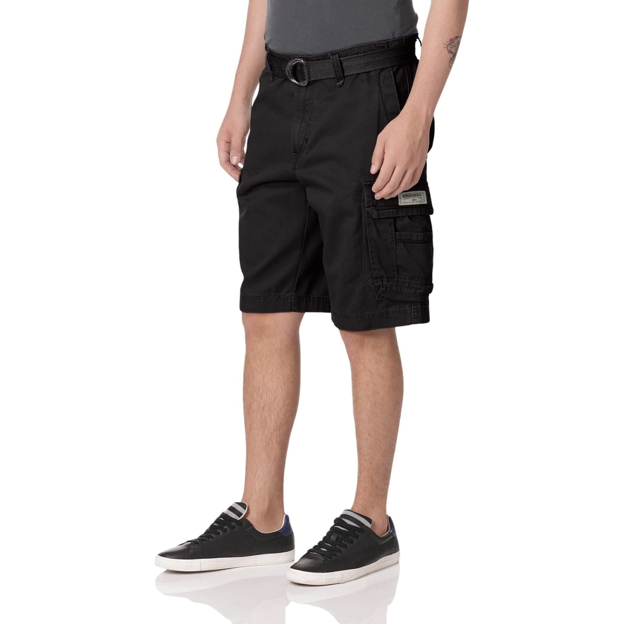 Men's unionbay survivor store belted cargo shorts