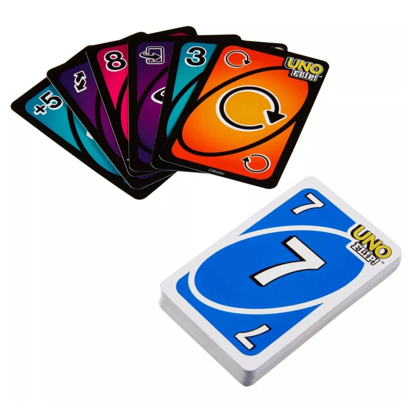 UNO FLIP! Double Sided Card Game for 2-10 Players