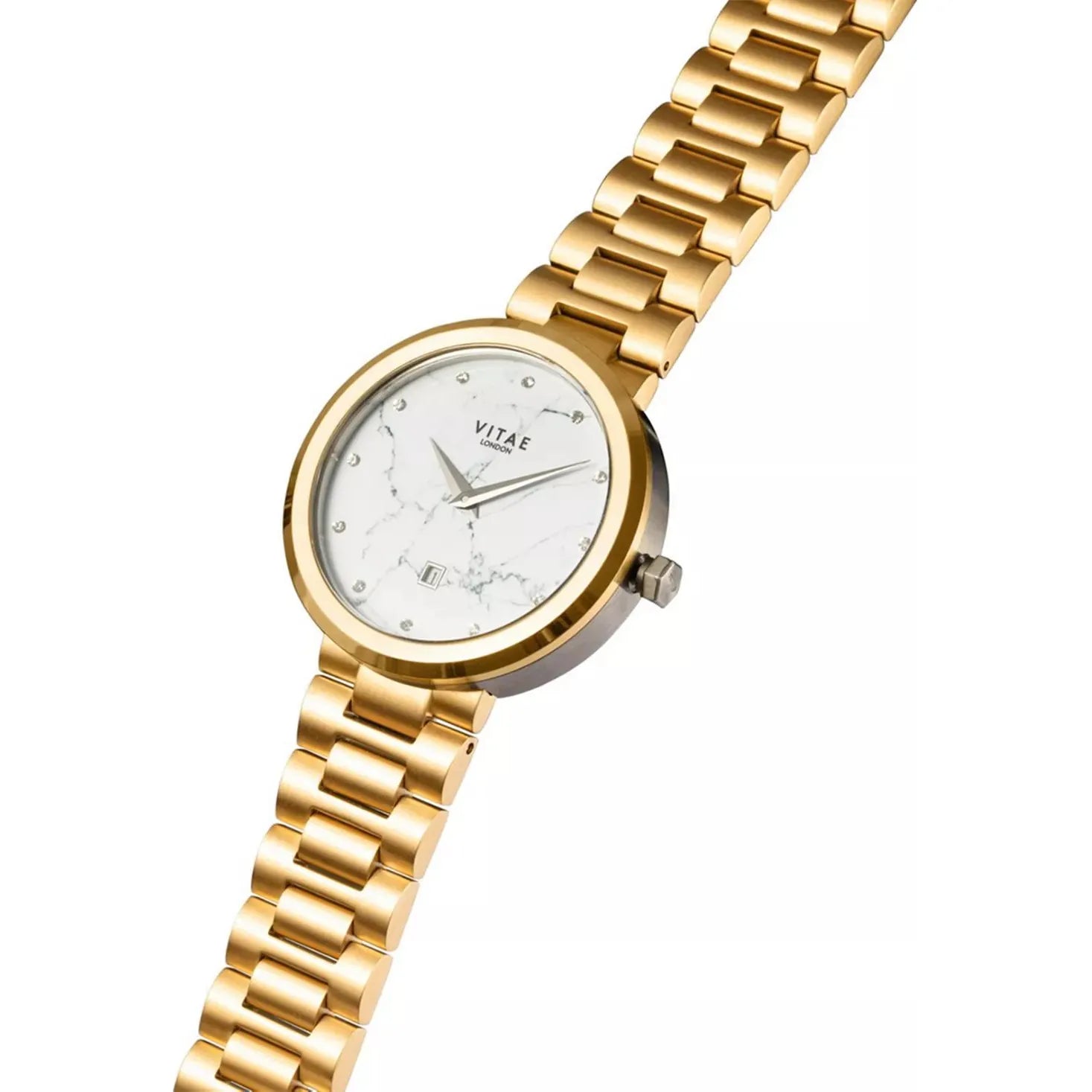 VITAE LONDON-VITAE LONDON Women's Elmington Gold-Tone Stainless Steel Bracelet Watch 36mm - Brandat Outlet