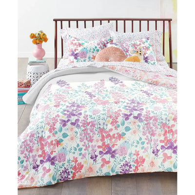 Martha Stewart Collection-Whim by Martha Stewart Collection Floral 3-Pc. King Comforter Set, Pink, Size: King - Brandat Outlet