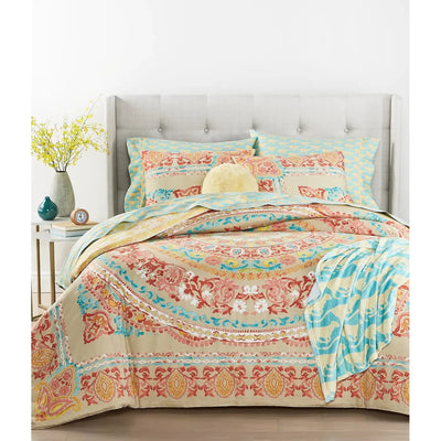 Martha Stewart Collection-Whim by Martha Stewart Valencia Mandala 2-Pc. TwinTw Pink TwinTwin XL - Brandat Outlet