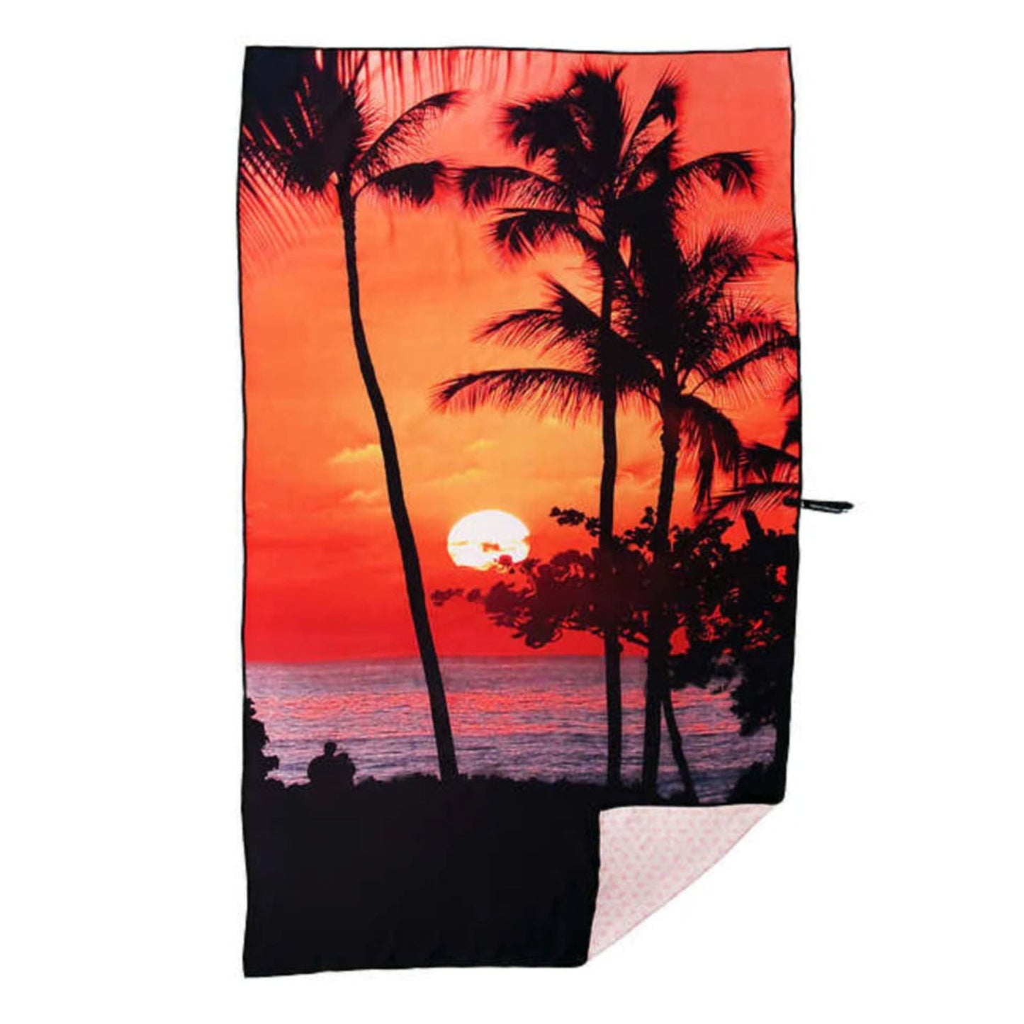 Whitley Willows-Whitley Willows Microfiber Beach Towels- 35 x70 - Comapact, Lighweight, Quick Dry, Extra Absorbent, Super Soft - Good for Beach, Pool, Yoga, Travel and Camping (Sunset) - Brandat Outlet